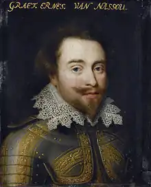 John Ernest of Nassau-Siegen (1582–1617). Studio of Jan Antonisz. van Ravesteyn, ca. 1609–1633. Rijksmuseum Amsterdam.