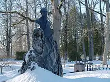 Memorial to Johann Köler, Suure-Jaani cemetery, 1912