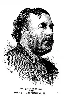 Semi-profile engraving of portrait of middle-aged white man with neat beard and medium-length dark hair