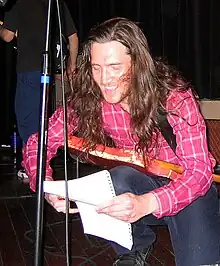 John Frusciante performing with Ataxia on February 2, 2004 at the Knitting Factory.