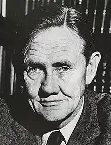 Black and white portrait of John Gorton in 1968