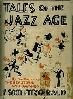 Dust jacket of Tales of the Jazz Age (1922)