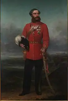 Nova Scotian Sir John Eardley Inglis by William Gush – Indian Mutiny