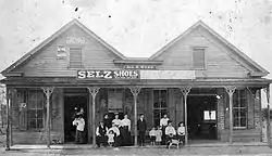 John A. Byrd store in Binnsville, circa 1905