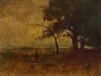 John Francis Murphy, Brooding New York landscape, c. 1900