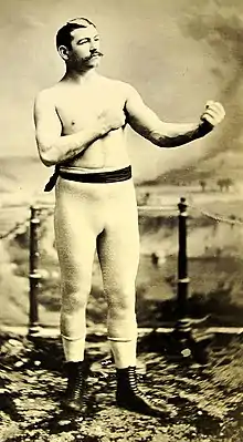 John L Sullivan in his prime, c. 1882