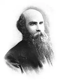 A balding, bearded man