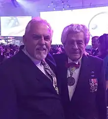 James Megellas with John Ratzenberger