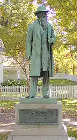 John H. Stevens statue, located at Minnehaha Park