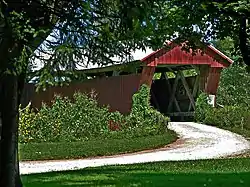 Johnson Road Covered Bridge, a township landmark