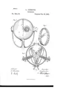 1882 Patent for Johnston Optometer