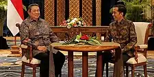 Image 101The batik shirt, as worn by the 7th Indonesian President Joko Widodo and the 6th Indonesian President Susilo Bambang Yudhoyono (from Culture of Indonesia)