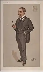 Rudyard Kipling by "Spy" on 7 June 1894