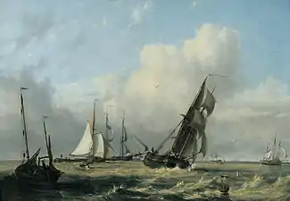 painting (marine scene)