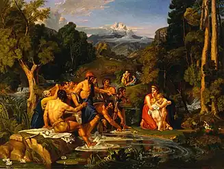 Latona by Joshua Cristall.