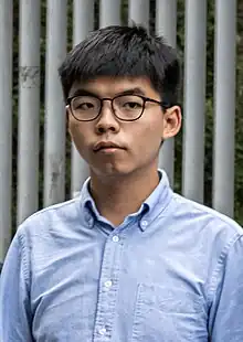 Joshua Wong in 2019