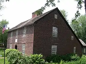 Image 1The Josiah Day House in West Springfield, Massachusetts is an example of a Saltbox-style home