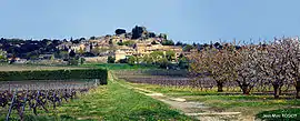 A general view of the village of Joucas