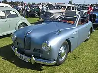 Jowett Jupiter with body by coachbuilder Richard Mead of Dorridge, Warwickshire. One of six built.