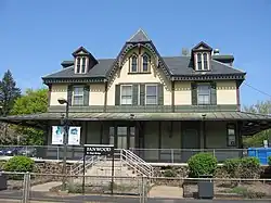 Fanwood station on the Raritan Valley Line