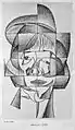 Juan Gris, 1912, Portrait (Etude pour le Portrait de Germaine Raynal), pencil and charcoal on paper, 36 x 26.5 cm, private collection