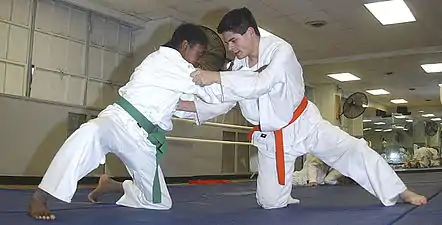 Image 13Two judoka wearing judogi (from Judo)