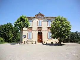 Town hall and school