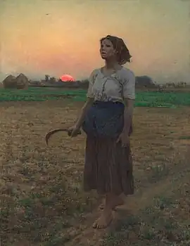 Jules Breton, The Song of the Lark, 1884