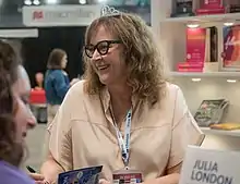 Julia London at BookCon in 2019