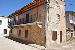 Traditional houses in Junciana