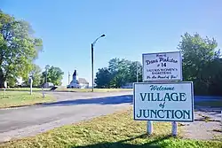 Welcome sign