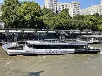 uberBOAT at Embankment Pier