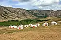 Yurts. Gorkhi-Terelj National Park