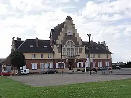 The town hall of Jussy