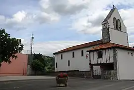 The church of Saint-Pierre, in Juxue