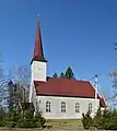 Wooden church in Käru.