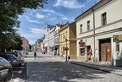 Fragment of the town square