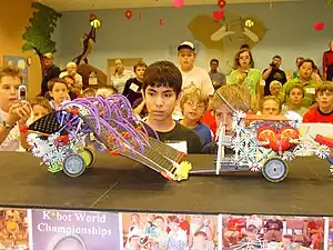 A photograph of the 2005 Division 1 K*bot World Championship Final