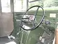 Cab of an Austin K2/Y Ambulance.