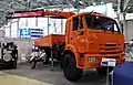 KamAZ-43118 with a Palfinger crane