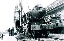 77509 being unloaded at Hong Kong (1947)