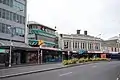 Karangahape Road elevation of Samoa House (centre left)