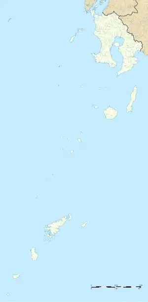 RJKI is located in Kagoshima Prefecture