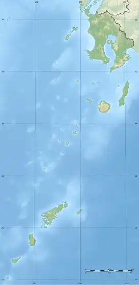 1911 Kikai Island earthquake is located in Kagoshima Prefecture