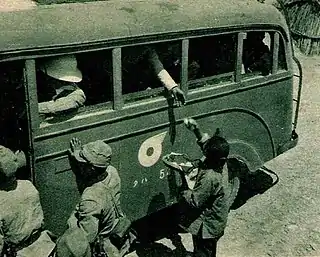 A bus of the North China Transportation Company