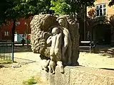 Kai Nielsen: Granite statue, Blågårds Plads, Copenhagen (1916)