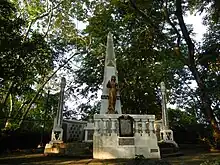 Inang Filipina Shrine in memory of the Philippine heroes of the Battle of Kakarong De Sili.