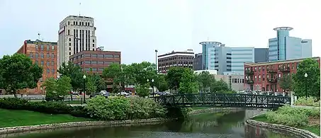 Downtown Kalamazoo skyline