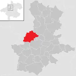 Location in the district