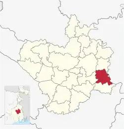 Location in West Bengal